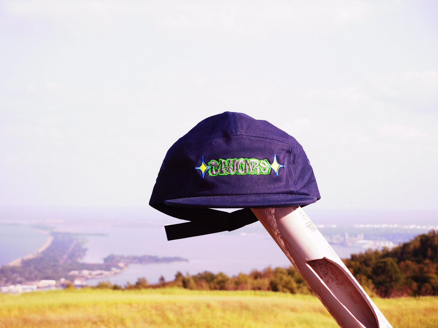 Silver badge hat