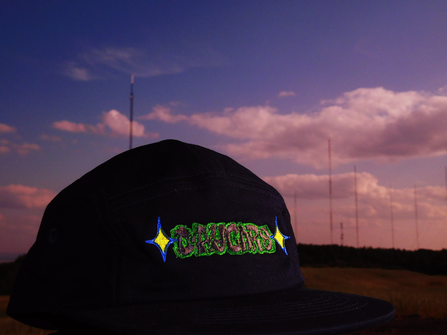 Silver badge hat